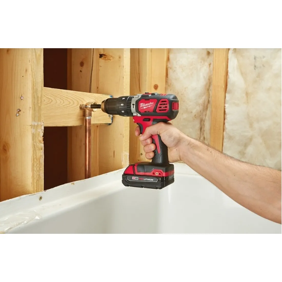 PARAFUSADEIRA/FURADEIRA DE IMPACTO 1/2" M18 - MILWAUKEE 2607-259C