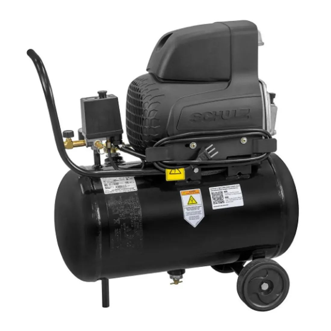 COMPRESSOR DE AR PRATIC AIR 220V CSA 8,5/25 - SCHULZ 