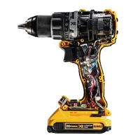 PARAFUSADEIRA/FURADEIRA 1/2'' (13 MM) 20V DEWALT DCD791D2 COM MALETA E 2 BATERIAS - imagem 3