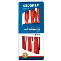 Jogo Chave Fenda Simples e Cruzada Isoladas 6 peças - GEDORE   - imagem 2
