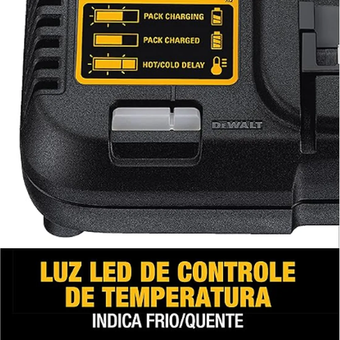 Kit com 2 Baterias 5Ah 20V Max Li-Ion Carregador Bivolt e Bolsa - DEWALT DCB205C2K