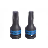 Jogo Soquetes torx curto impacto 1/2" 7 pçs 4417PP King Tony - imagem 3