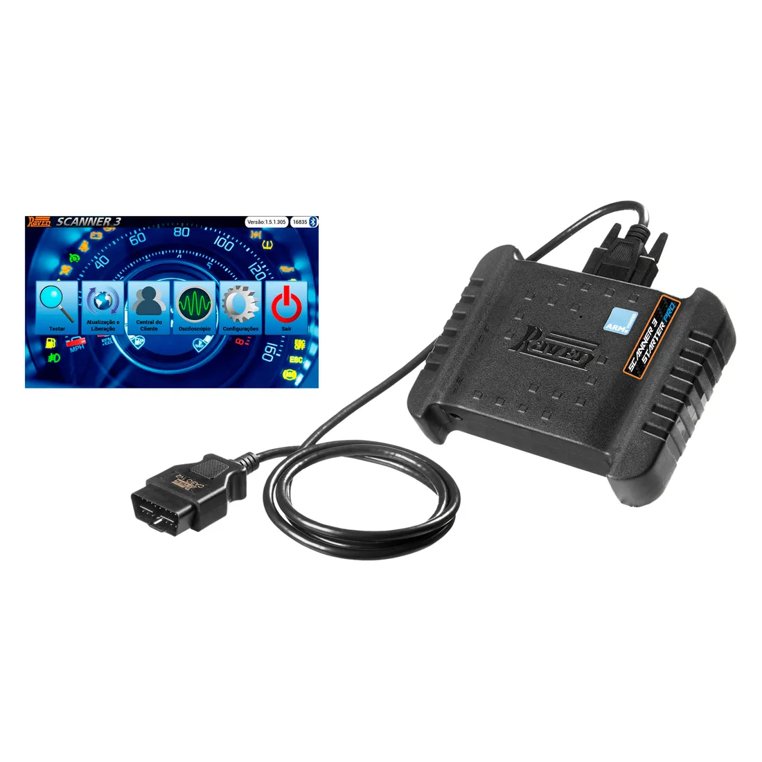 Scanner 3 Start PRO segunda geração sem tablet 108861 Raven
