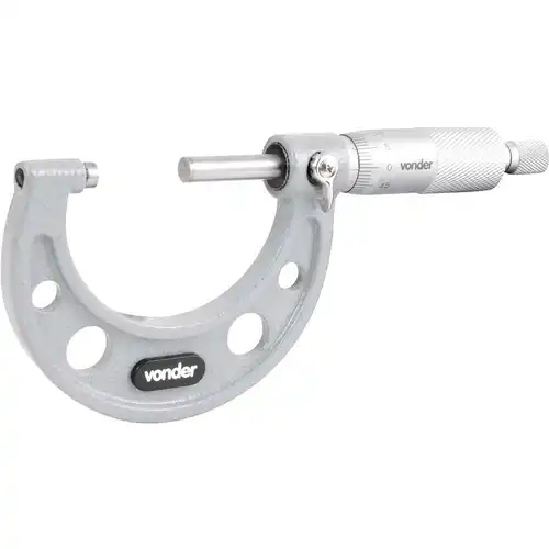 Micrômetro externo 25 -50 mm graduação 0,01 mm MC 050 VONDER