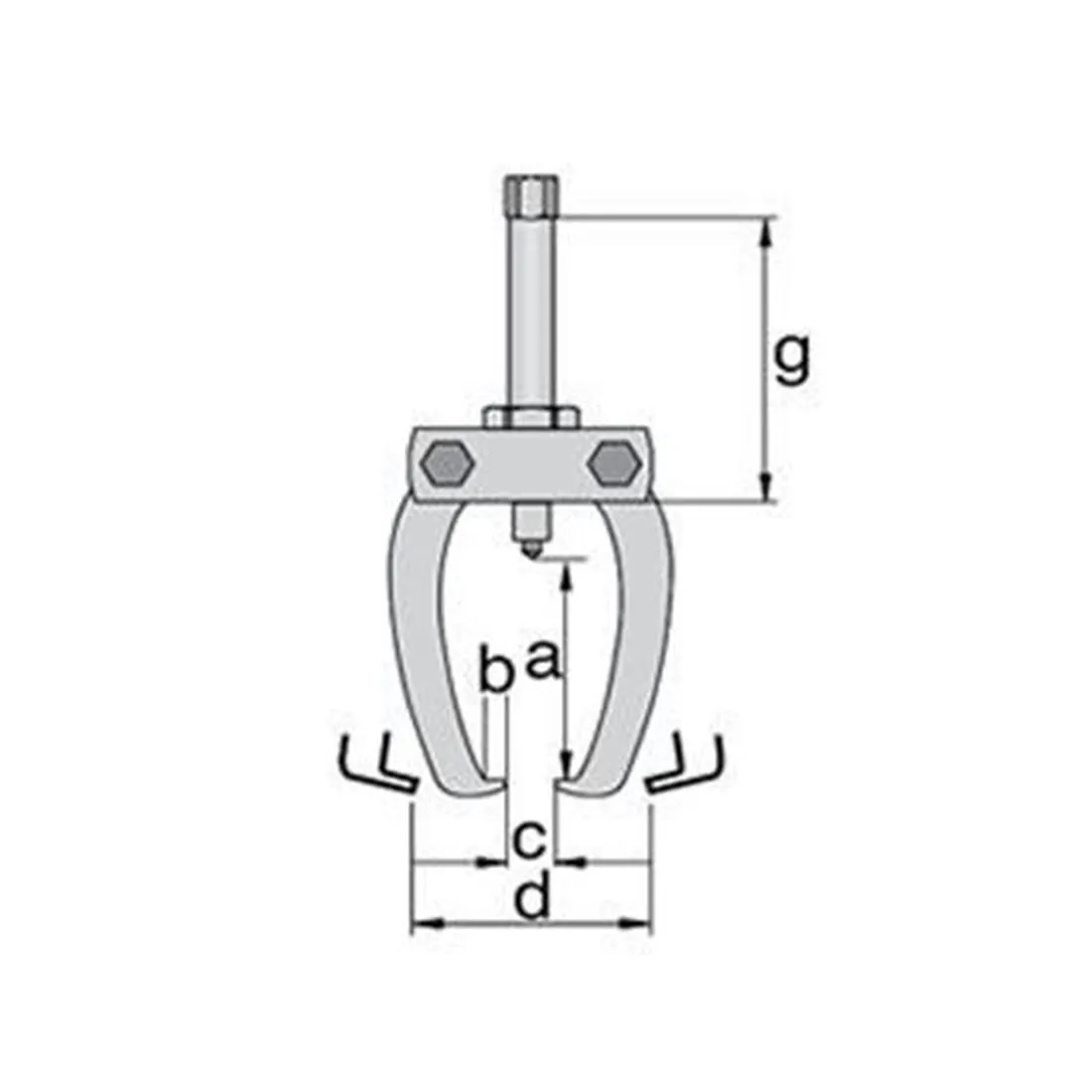 SACA POLIA 8" TRES GARRAS 8565-4 GEDORE