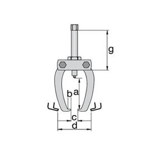 SACA POLIA 8" TRES GARRAS 8565-4 GEDORE