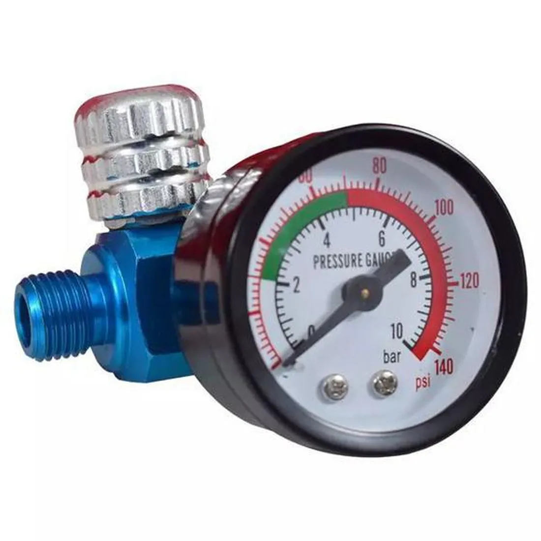 REGULADOR PRESSAO AR PEQUENO ALUMINIO PRO-30 PDR