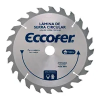 SERRA CIRCULAR C/ WIDEA 250X30 MM 36D ECCOFER 4880250360 - imagem 1