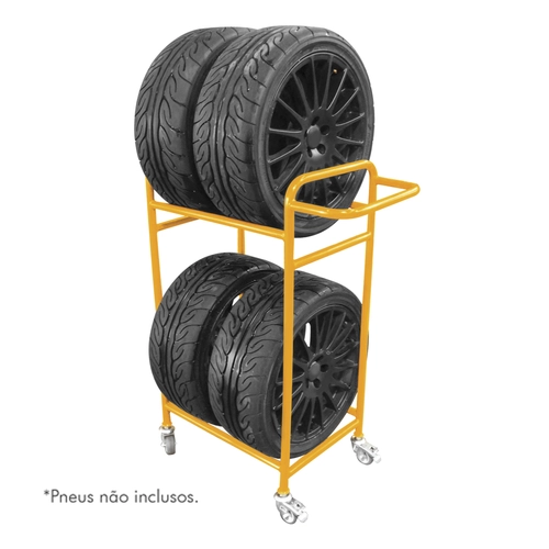 CARRINHO METALICO P/ TRANSPORTE DE PNEUS RAVEN -107004 