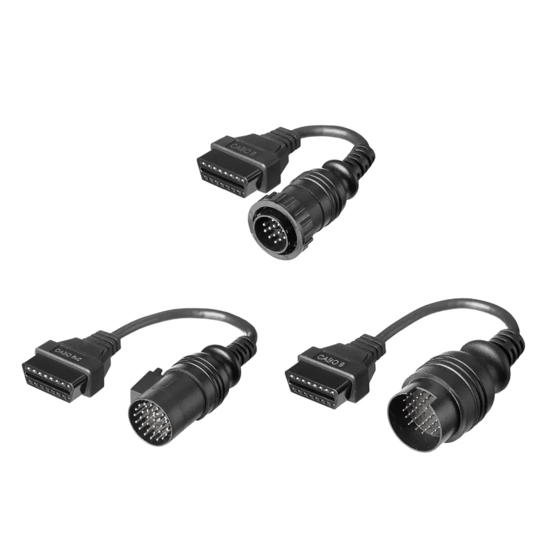 JOGO CABOS SCANNER 3 DIESEL LEVE 108815 - RAVEN