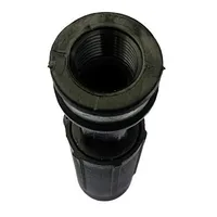 ESGUICHO PLASTICO INOX 3.2 PRETO HIDROMAR - imagem 2