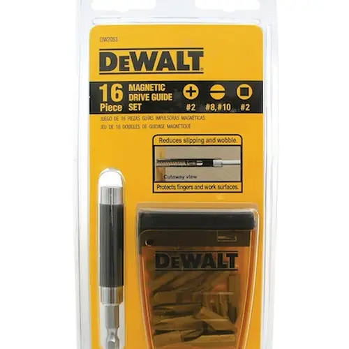 Jogo 16 Peças p/ Parafusar com Guia Magnética DW2053 DEWALT