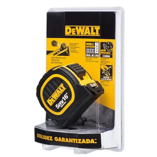 Trena Emborrachada DUO 5M/16' X 25mm DWHT34194L - DEWALT