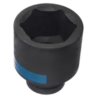 SOQUETE DE IMPACTO SEXTAVADO LONGO 60MM 1″ 843560M KING TONY - imagem 1