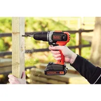 PARAFUSADEIRA  20V C/ IMPACTO BIVOLT BCD704C1-BR BLACK DECKER - imagem 1