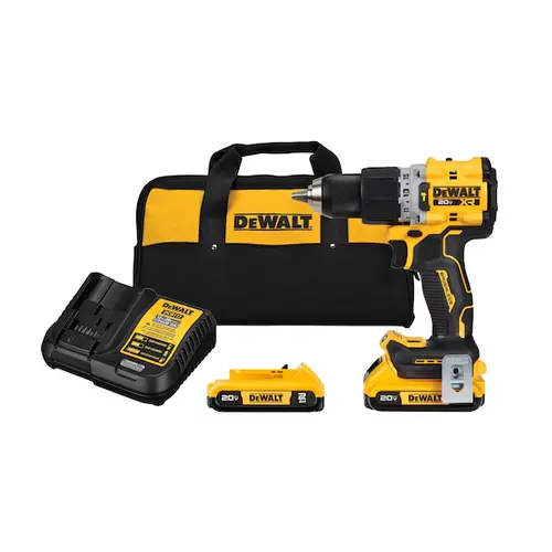 Parafusadeira/Furadeira Impacto 1/2" 20V c/ 2 Baterias DCD805D2-BR DEWALT