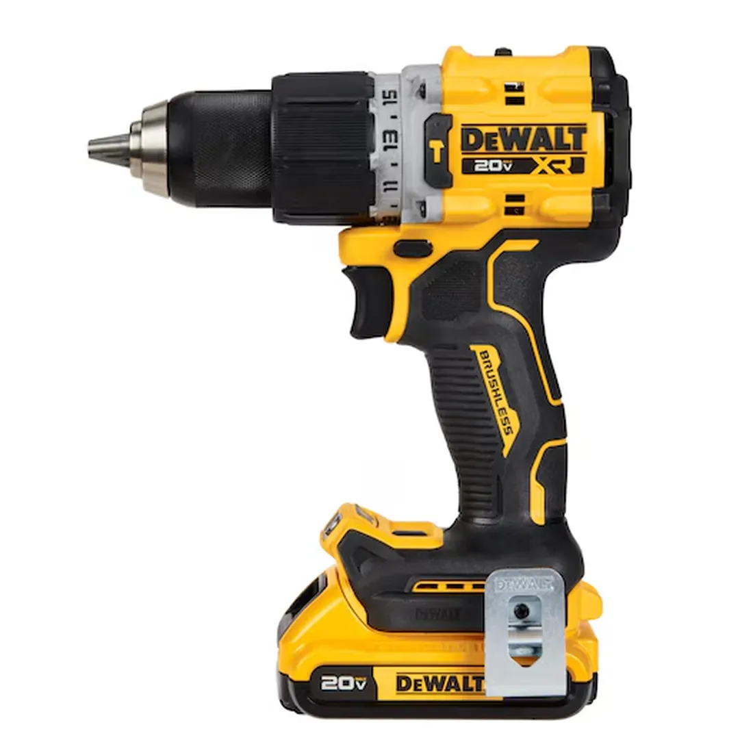 Parafusadeira/Furadeira Impacto 1/2" 20V c/ 2 Baterias DCD805D2-BR DEWALT