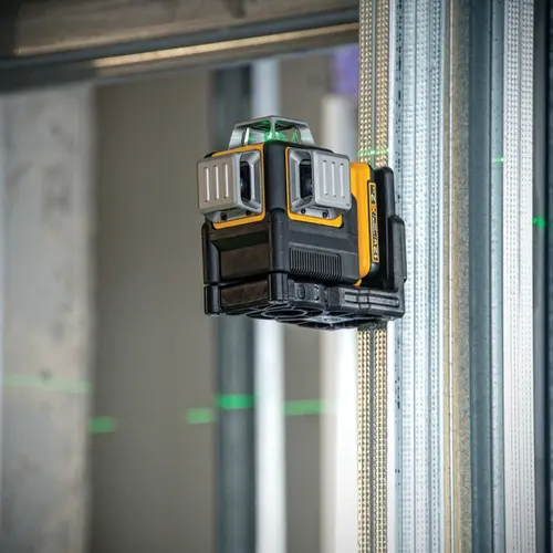 Nível Laser Verde 3x360 - 12V c/ carregador/bateria DW089LG DEWALT