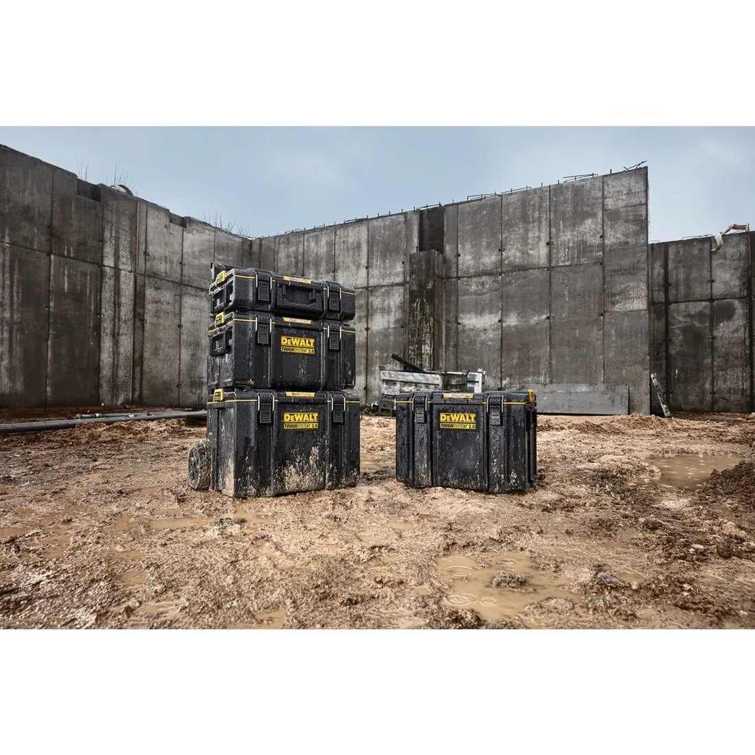 CAIXA ORGANIZADORA GRANDE TOUGHSYSTEM 2.0 DWST08300 DEWALT