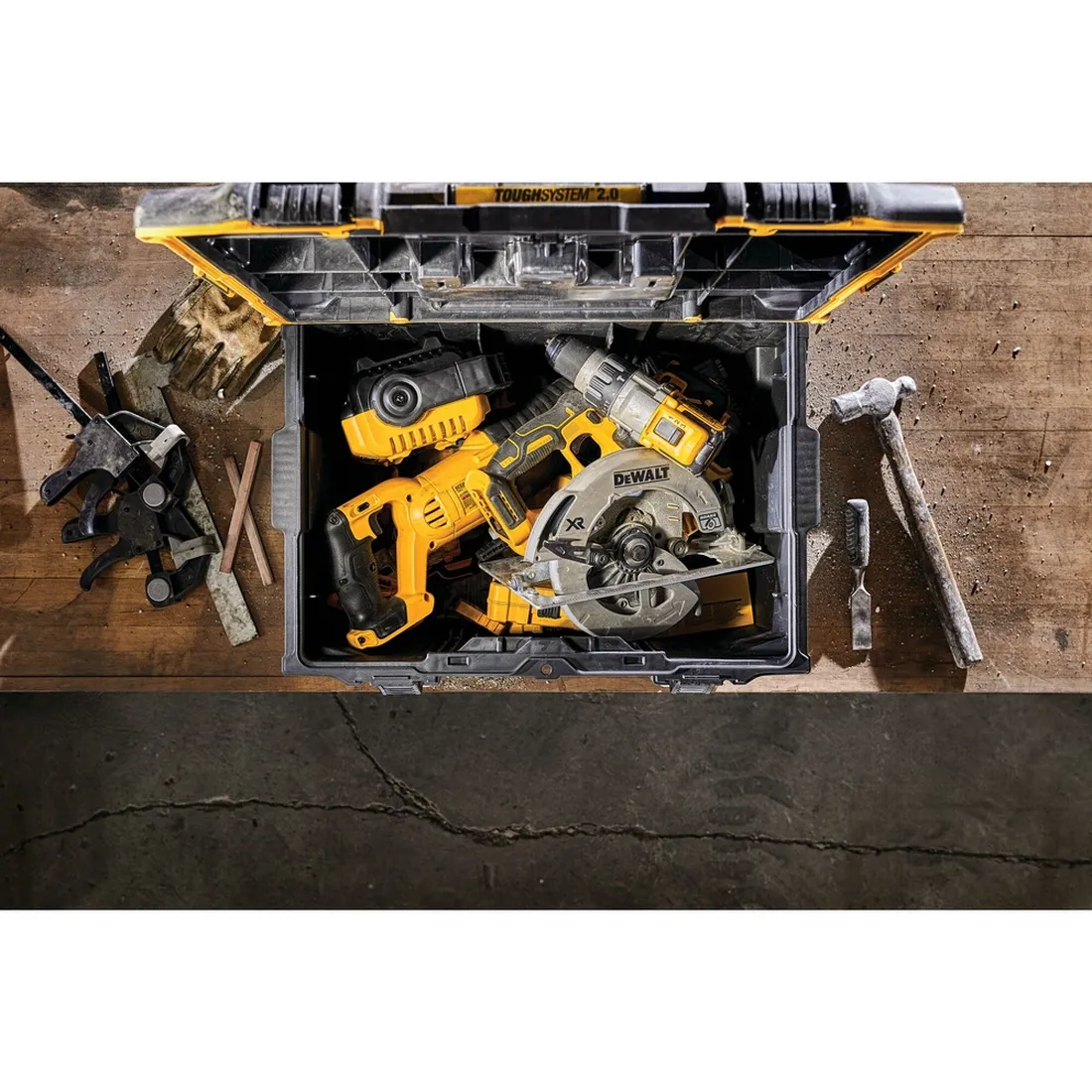 CAIXA ORGANIZADORA GRANDE TOUGHSYSTEM 2.0 DWST08300 DEWALT
