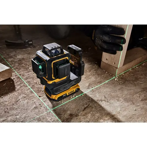 Nível Laser ATOMIC compacto 20V MAX* 3x360 DCLE34031B DEWALT
