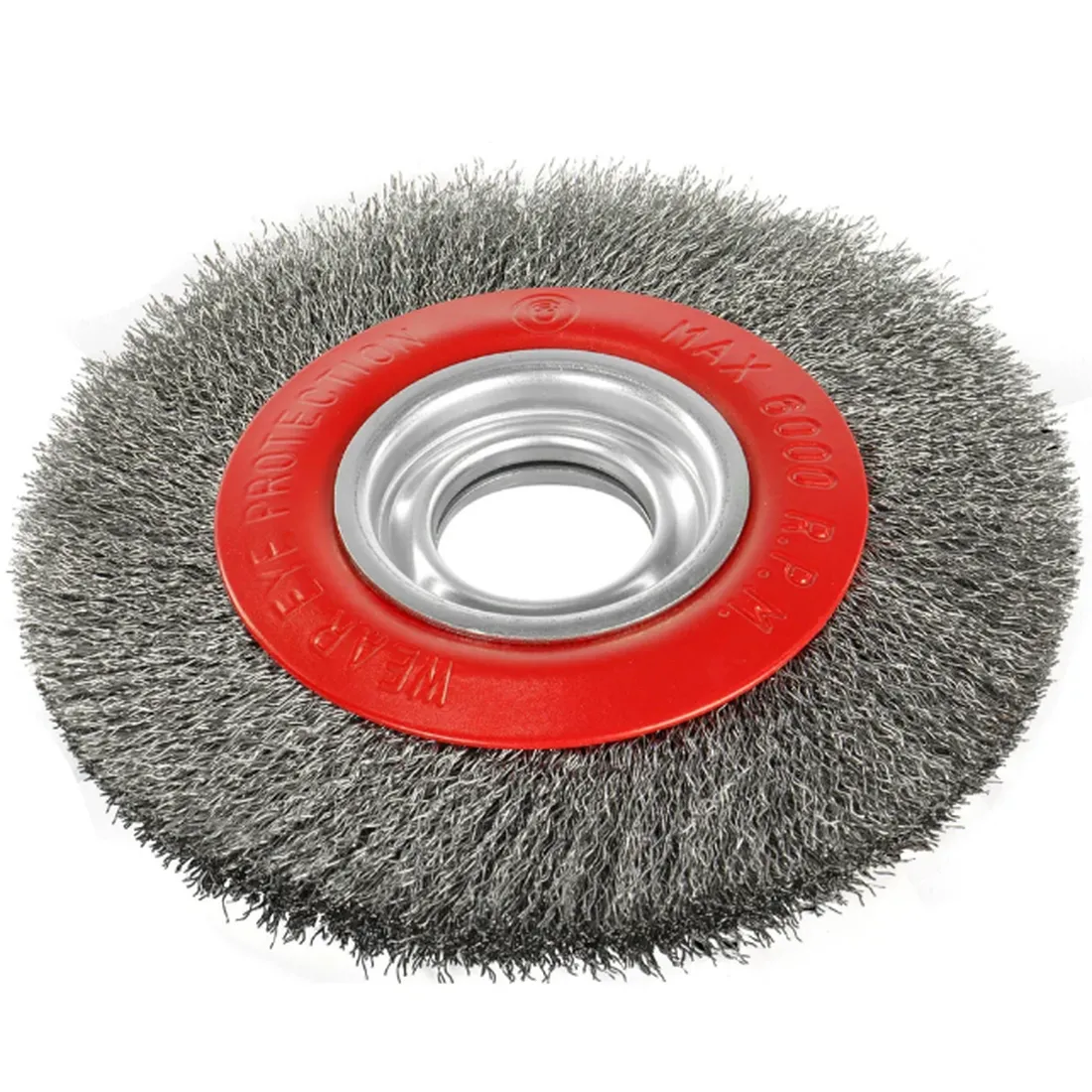 Escova circular em aço ondulado 6