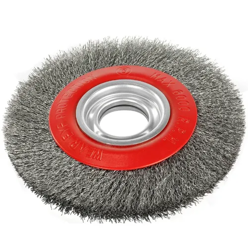 Escova circular em aço ondulado 6