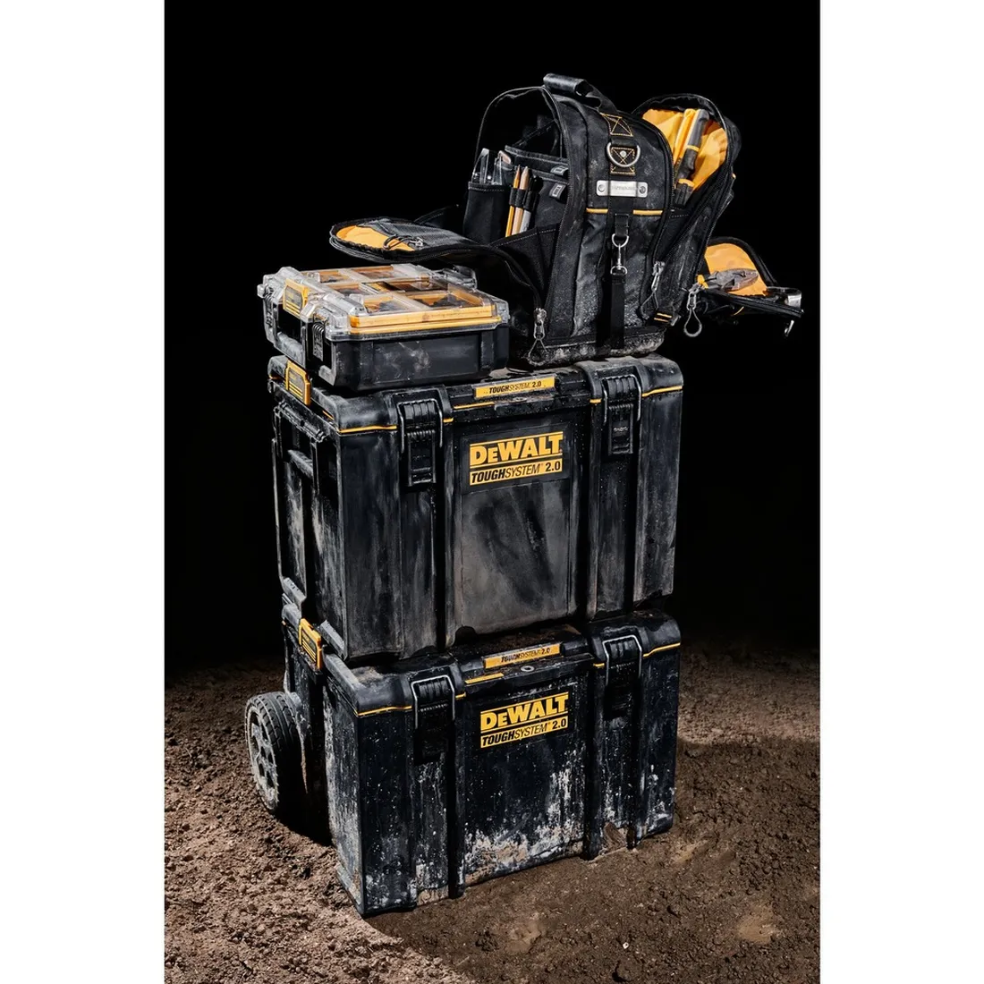 Bolsa/Mochila ferramentas compacta ToughSystem® 2.0 DWST08025 DEWALT