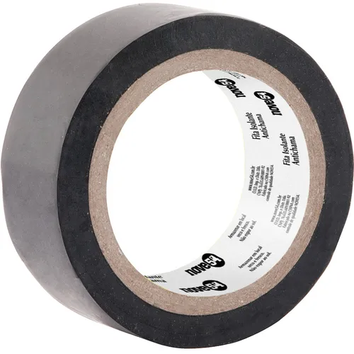 FITA ISOLANTE ANTICHAMA 19 MM X 5 M PRETA NOVE54