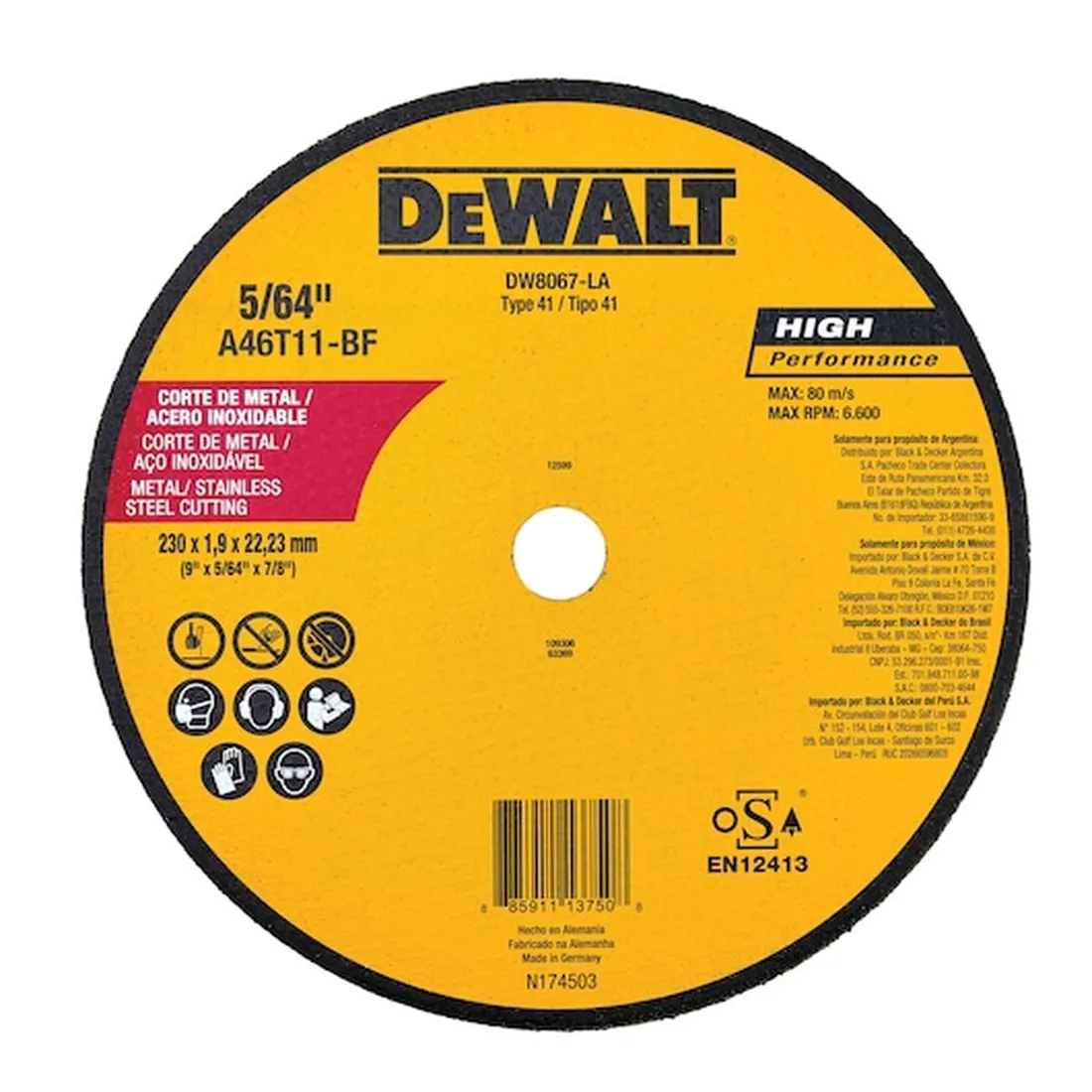 Disco de Corte HP - 9