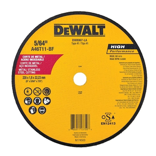 Disco de Corte HP - 9