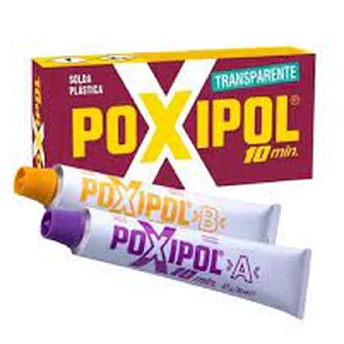 Adesivo Epoxi Transparente 10min - POXIPOL
