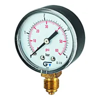 Manômetro ar 150Lbs BSP rosca 1/4 DN 53 - GENEBRE - imagem 1