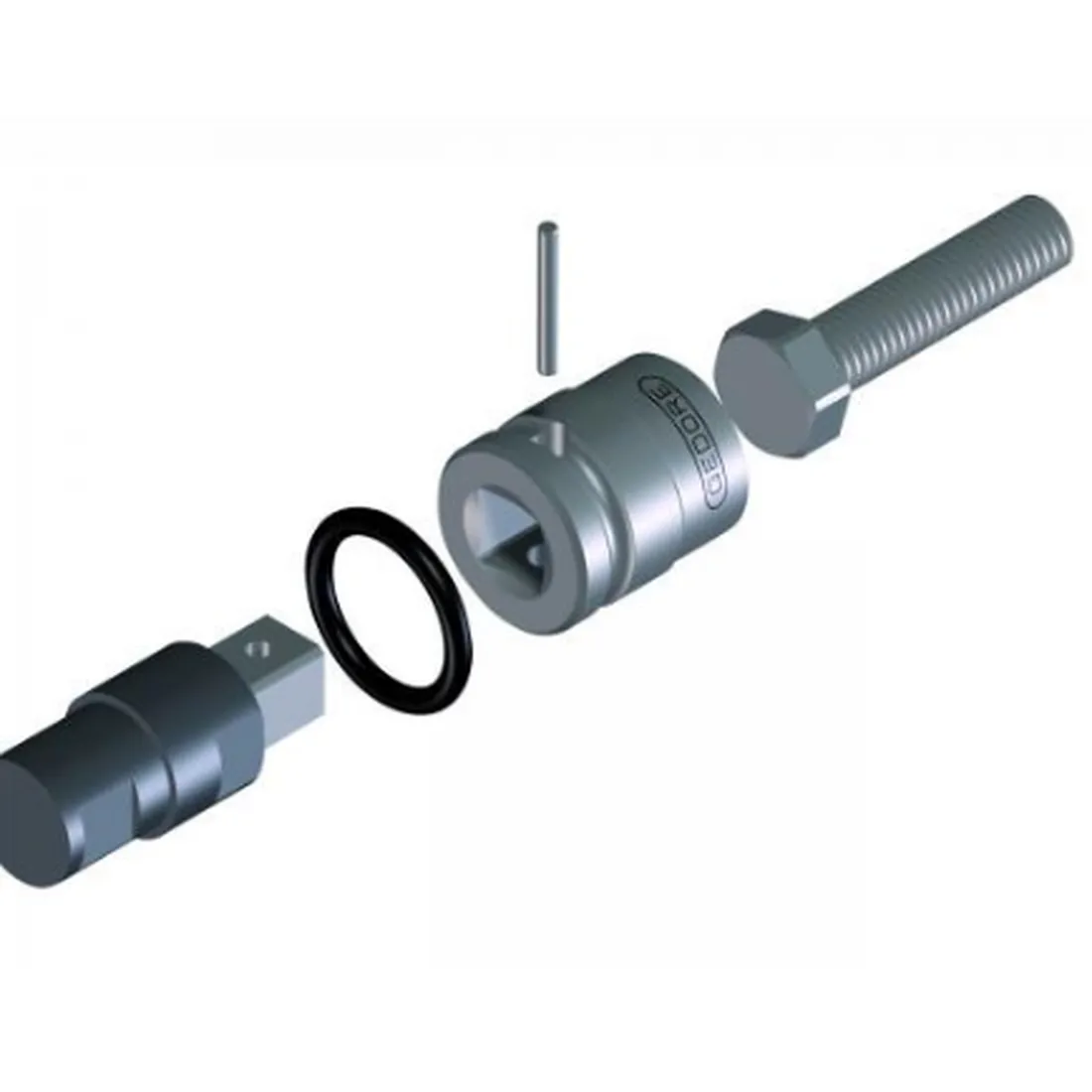 SOQUETE IMPACTO 3/4 LONGO 18MM K32EL75 GEDORE