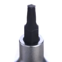 SOQUETE TIPO TORX T-27 CURTO 402327 KING TONY - imagem 1