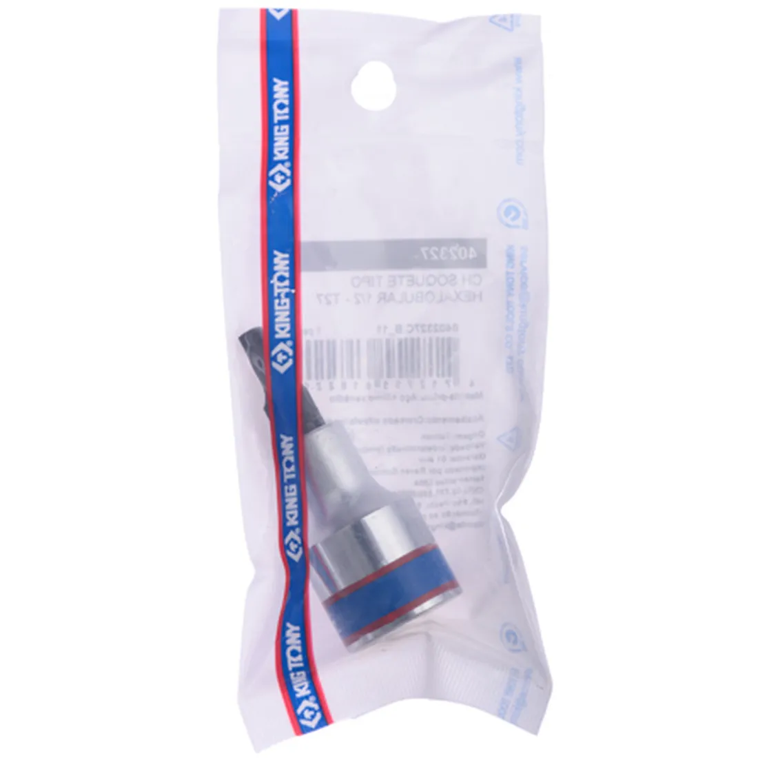 SOQUETE TIPO TORX T-27 CURTO 402327 KING TONY