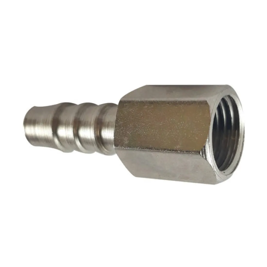 Adaptador rosca fêmea 1/4" espigão p/ Mangueira 1/4" SCHWEERS 0006