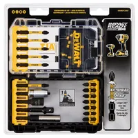 Jogo de bits de impacto  FlexTorq IMPACT READY com sistema ToughCase 32 peças DEWALT DWANGFT32SET - imagem 1
