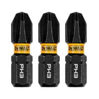 BITS PHILLIPS PH3 FLEXTORQ 1'' (2,5CM) CARTELA COM 3 UNIDADES DWAF1PH3IR3 DEWALT - imagem 2
