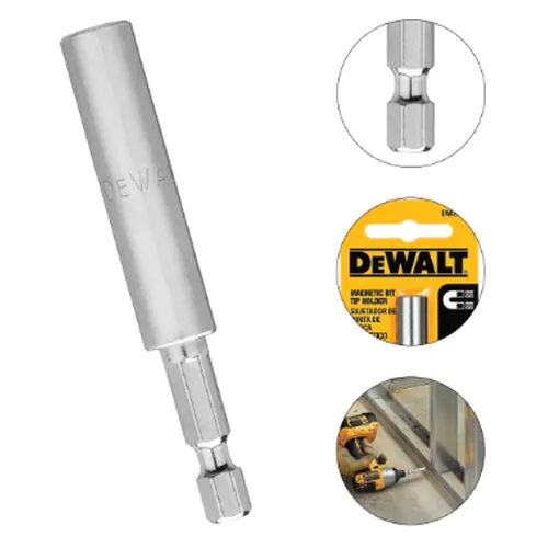 EXTENSÃO MAGNÉTICA PARA BITS 1/4" 3"(7,6CM) DW2045G DEWALT