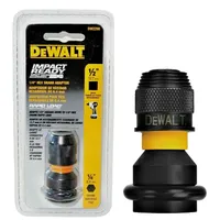 ADAPTADOR DE SOQUETE 1/2 PARA BITS 1/4 DE IMPACTO DW2298 DEWALT - imagem 1