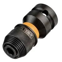 ADAPTADOR DE SOQUETE 1/2 PARA BITS 1/4 DE IMPACTO DW2298 DEWALT - imagem 4