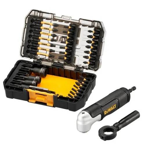 JOGO DE BITS COM ADAPTADOR ANGULAR 33 PEÇAS EDIÇÃO LIMITADA MCLAREN DT70782-QZ DEWALT