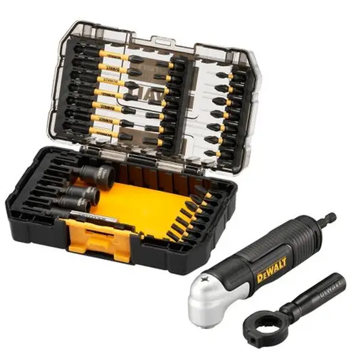JOGO DE BITS COM ADAPTADOR ANGULAR 33 PEÇAS EDIÇÃO LIMITADA MCLAREN DT70782-QZ DEWALT