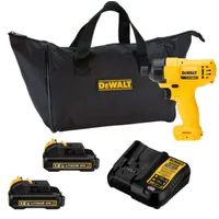 PARAFUSADEIRA IMPACTO 1/4 12V C/ 2 BATERIAS 1,3AH, CARREGADOR E MALETA 107NM DCF805C2-BR DEWALT - imagem 1