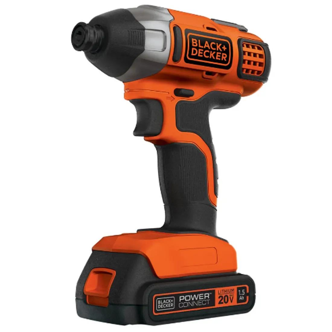 PARAFUSADEIRA IMPACTO 1/4 20V C/ 1 BATERIA E CARREGADOR 155NM BDCI20C BLACK DECKER