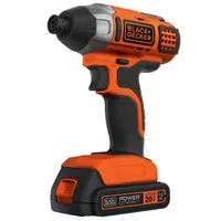 PARAFUSADEIRA IMPACTO 1/4 20V C/ 1 BATERIA E CARREGADOR 155NM BDCI20C BLACK DECKER - imagem 3