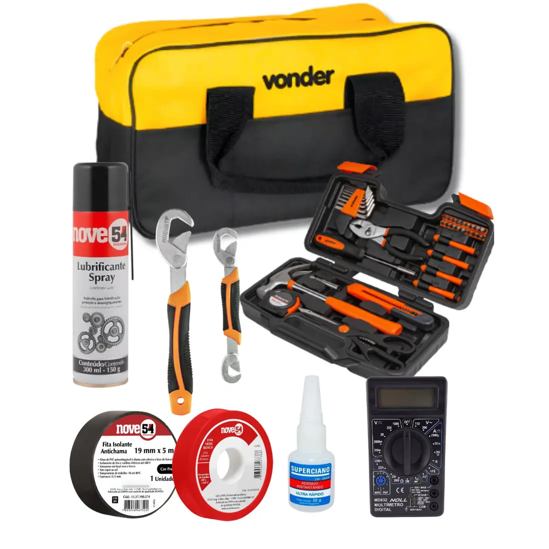 KIT FERRAMENTAS HOBBY - imagem 1