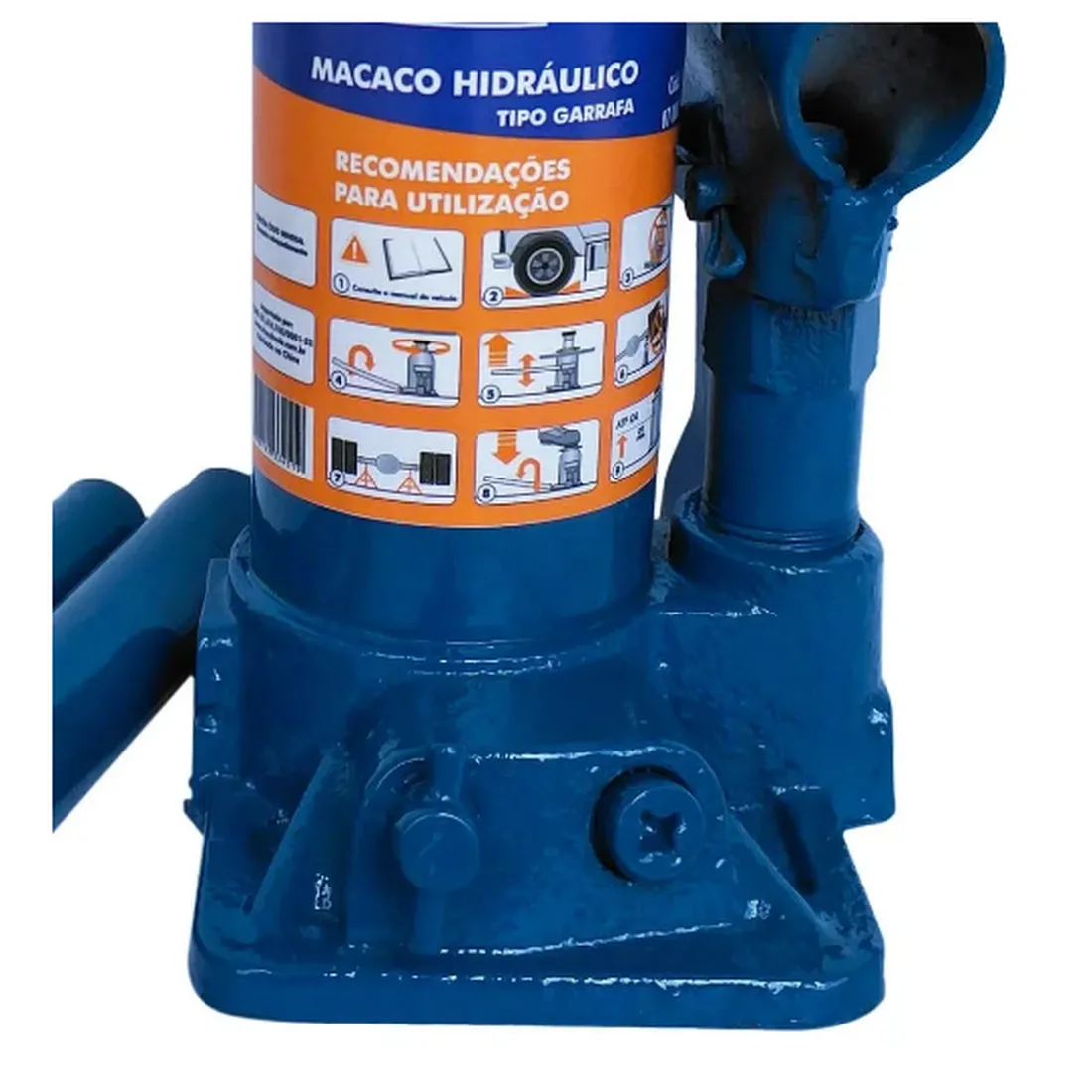 Macaco Hidráulico Garrafa 4 Toneladas 07 0002 RIOSUL