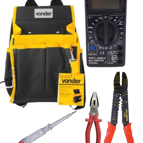 Kit: Ferramentas para Eletricistas